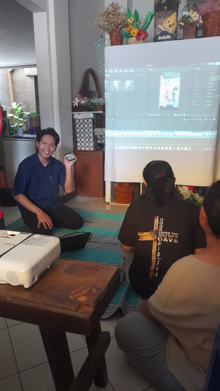 Pelatihan CapCut oleh Tim CSR WEGE (WIKA Gedung), Juni 2025